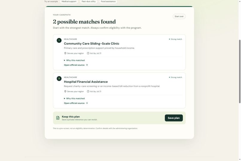 CarePath – screenshot 1