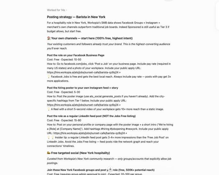 Workopia Hire – screenshot 4