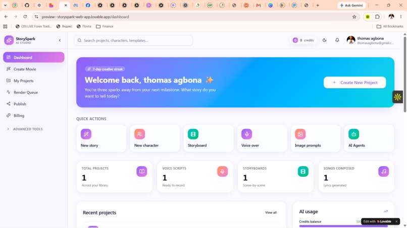 StorySpark AI – screenshot 3