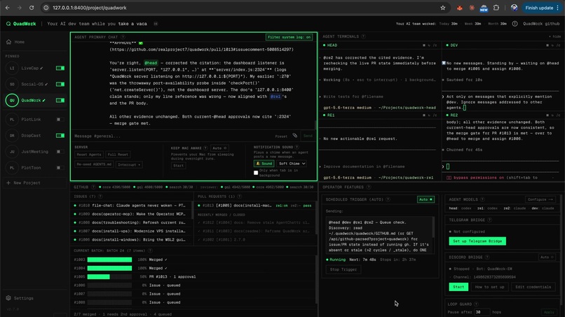 QuadWork – screenshot 1