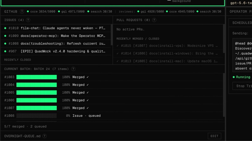 QuadWork – screenshot 2