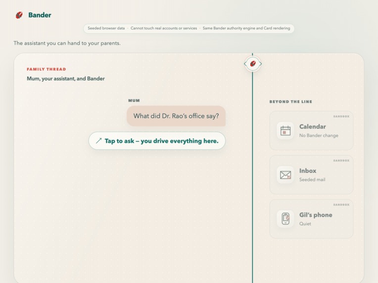 Bander – screenshot 1