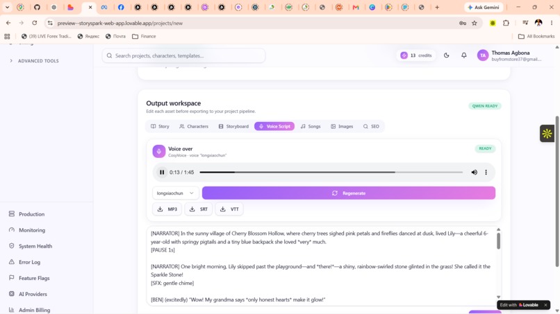 StorySpark AI – screenshot 9