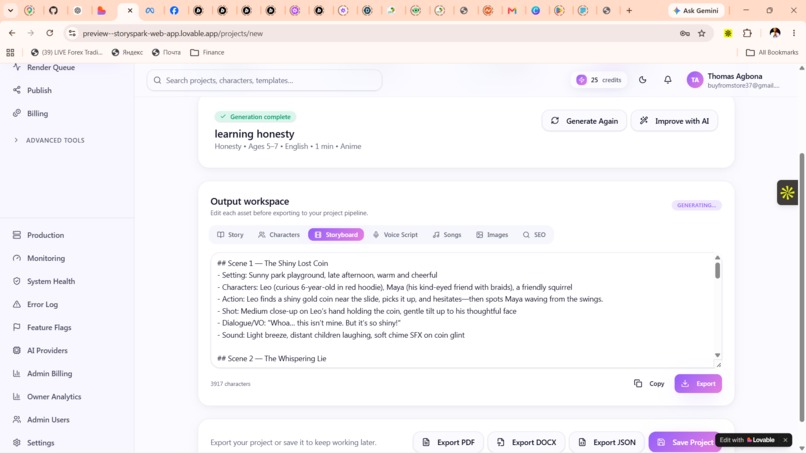StorySpark AI – screenshot 10