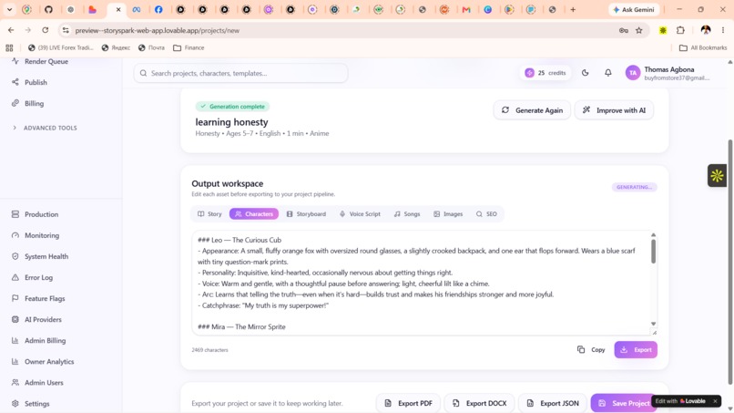 StorySpark AI – screenshot 12