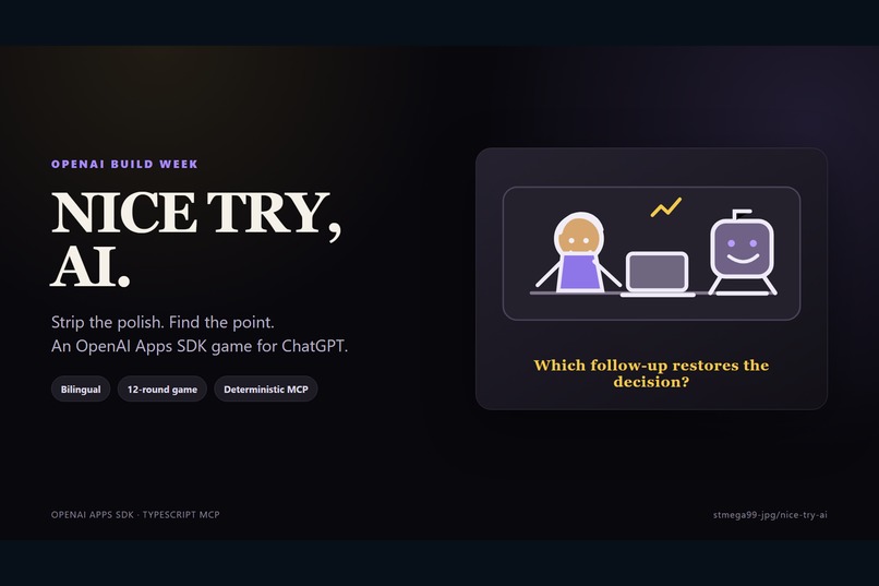 NICE TRY, AI – screenshot 3