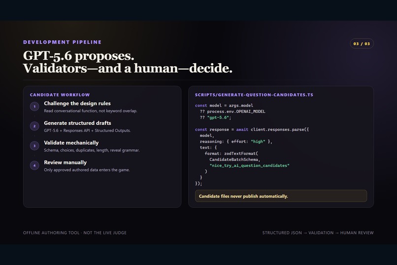 NICE TRY, AI – screenshot 6