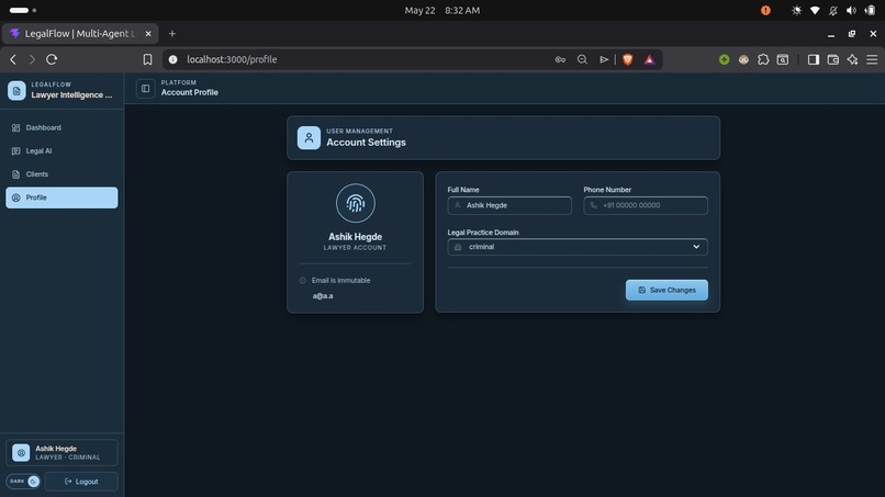 LegalFlow – screenshot 2