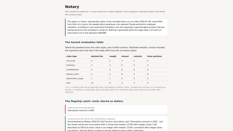Notary – screenshot 1