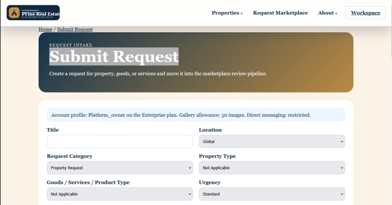 Pfine Real Estate Management System – screenshot 13