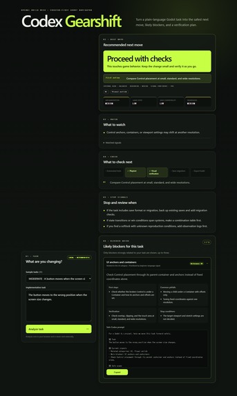 Codex Gearshift – screenshot 2