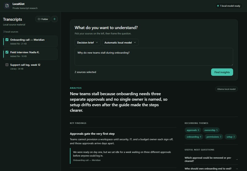 LocalGist – screenshot 2