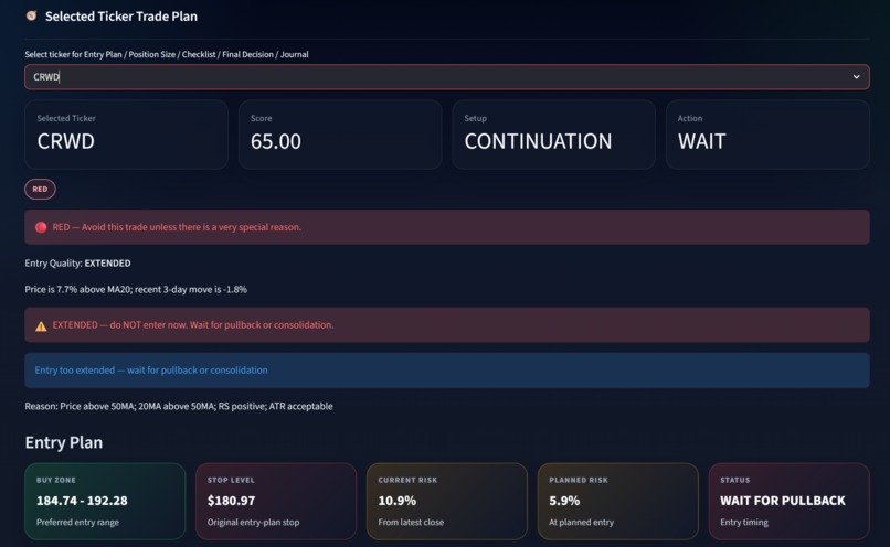 Smart System — AI Portfolio Decision Support – screenshot 2