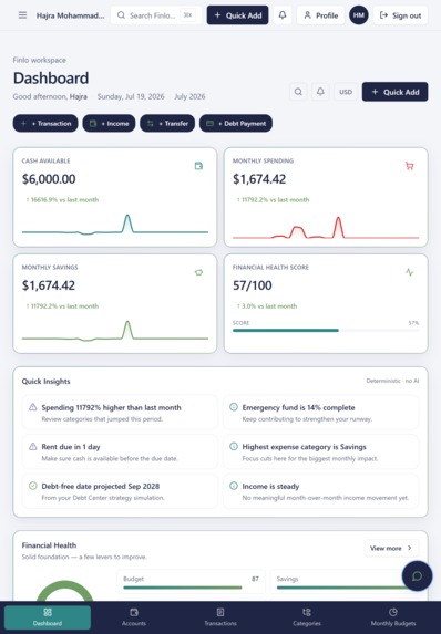 Finlo Finance – screenshot 1