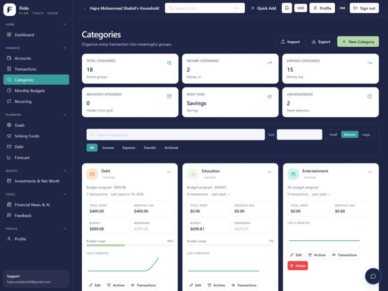 Finlo Finance – screenshot 2