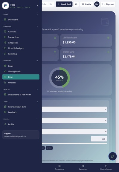 Finlo Finance – screenshot 8