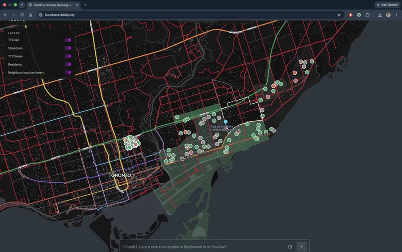 TechTO – screenshot 2
