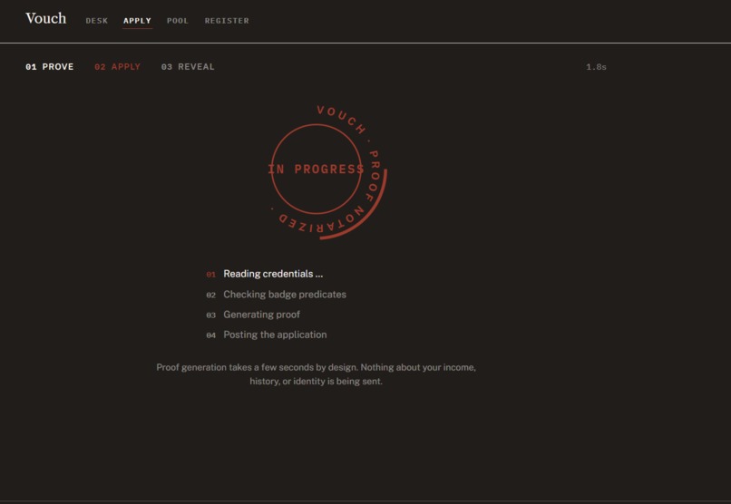 Vouch – screenshot 5