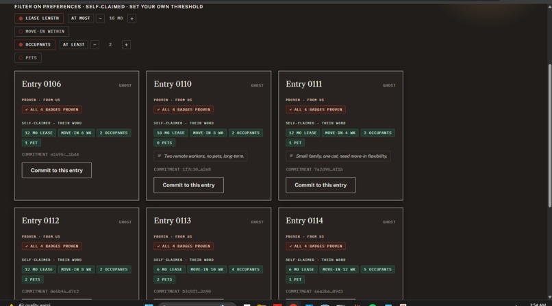 Vouch – screenshot 4
