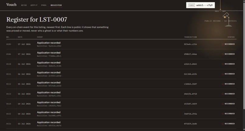Vouch – screenshot 6