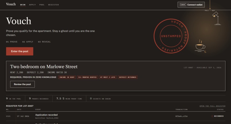 Vouch – screenshot 1