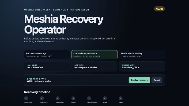 Meshia Recovery Operator – screenshot 2