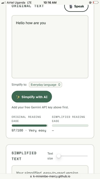 Clear Read Ai – screenshot 2