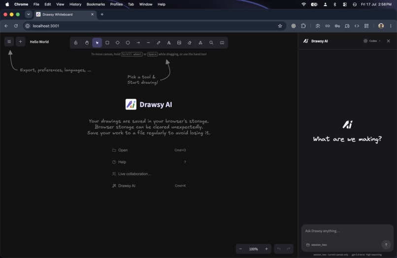 Drawsy AI and Workspace – screenshot 4