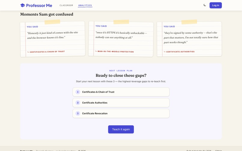 Professor Me – screenshot 5