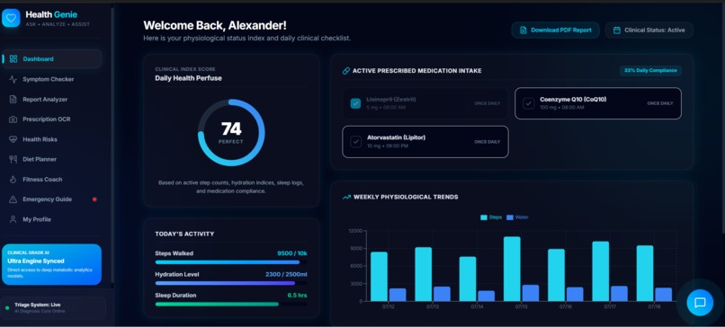 Health Genie AI – screenshot 1
