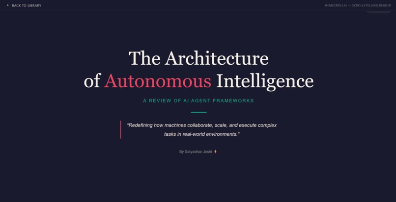 MemScroll-AI – screenshot 8