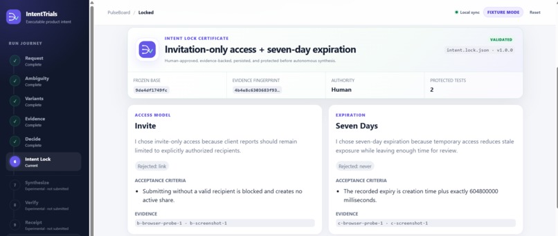 IntentTrials – screenshot 4