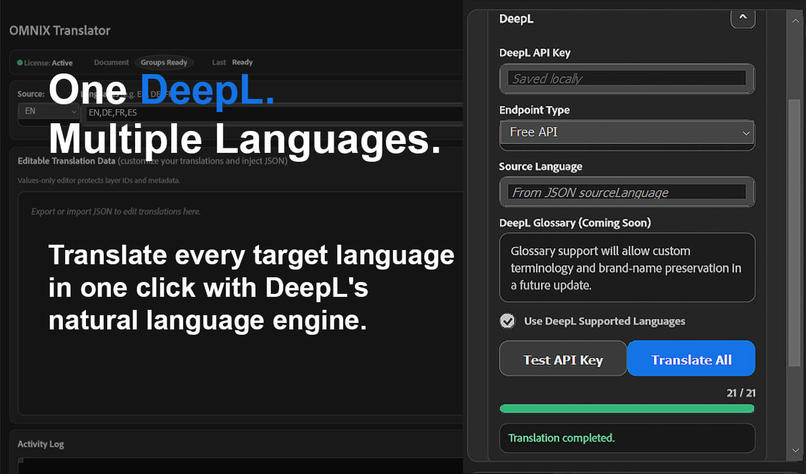 OMNIX Translator – Photoshop – screenshot 3