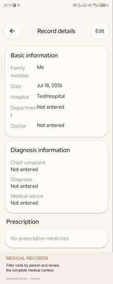 MedicineBoxNotes – screenshot 4