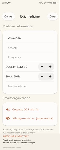 MedicineBoxNotes – screenshot 5