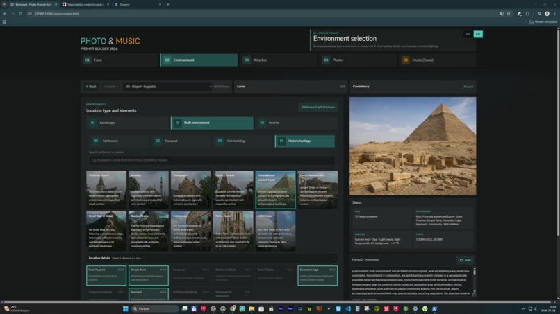 Photo & Music Prompt Builder – screenshot 3
