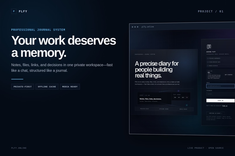 PLFY – screenshot 1