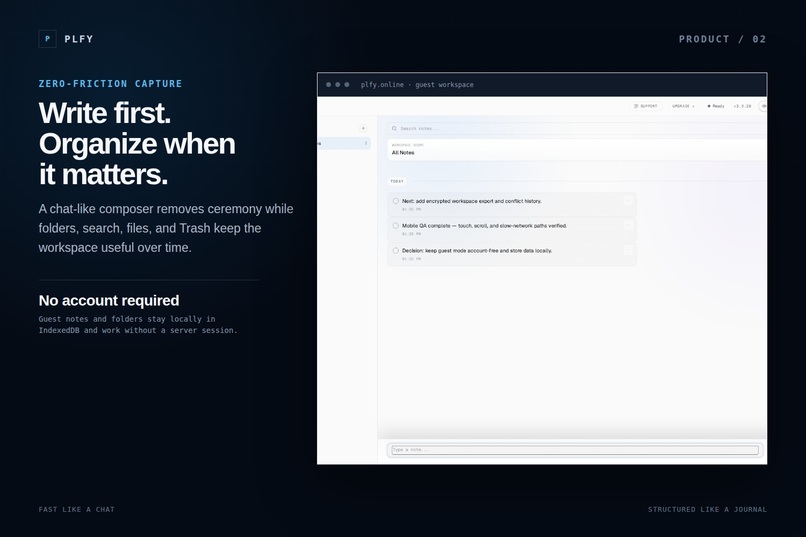 PLFY – screenshot 3