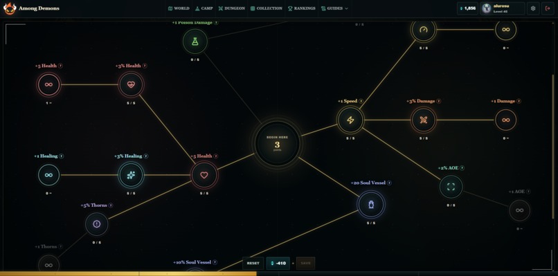 Among Demons Browser Game – screenshot 4