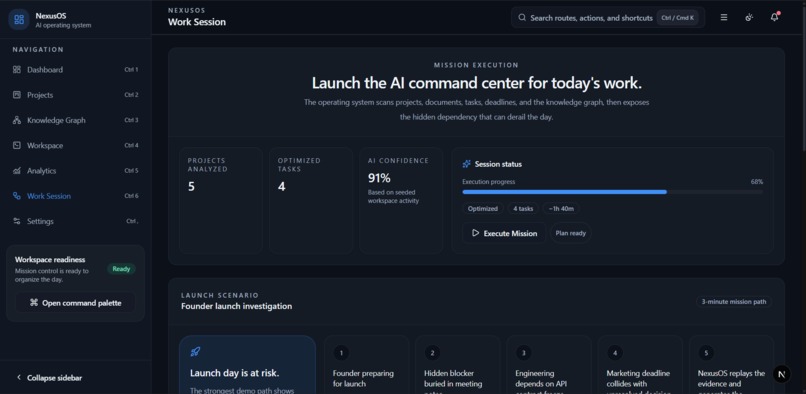 NexusOS – screenshot 2