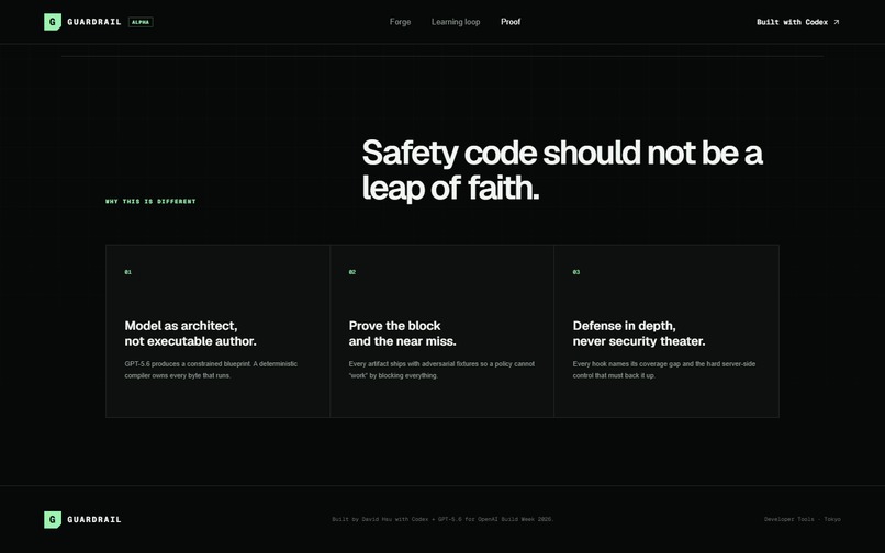 Guardrail – screenshot 1