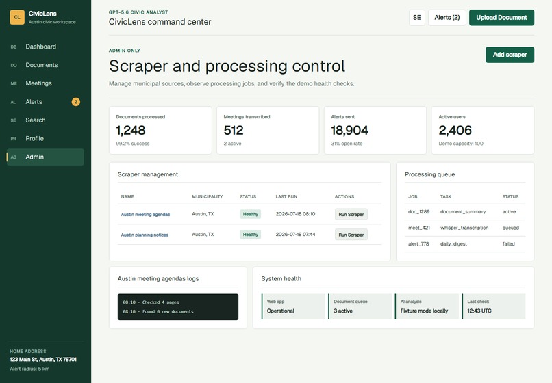 CivicLens – screenshot 3