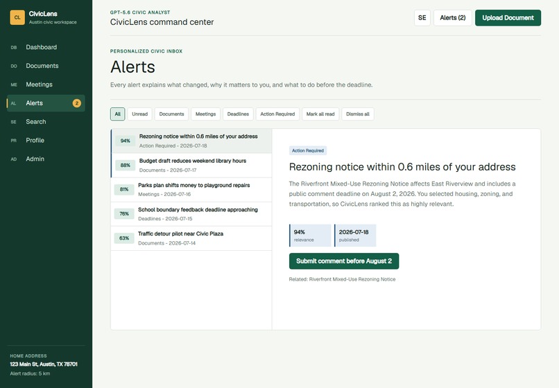 CivicLens – screenshot 4