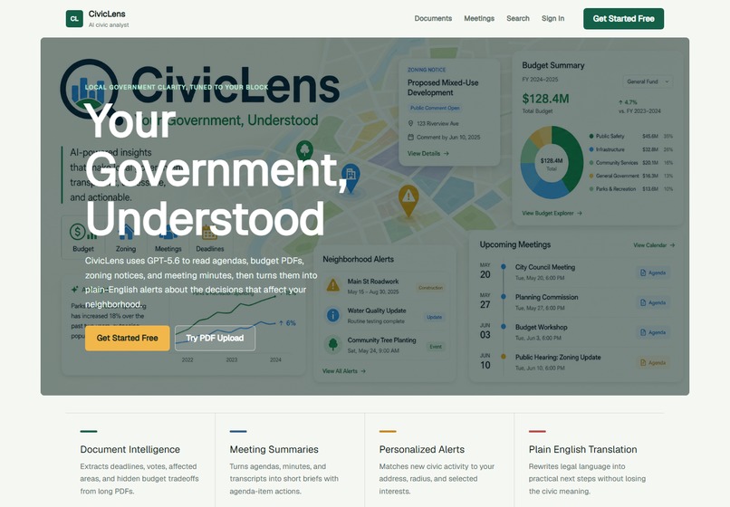 CivicLens – screenshot 6