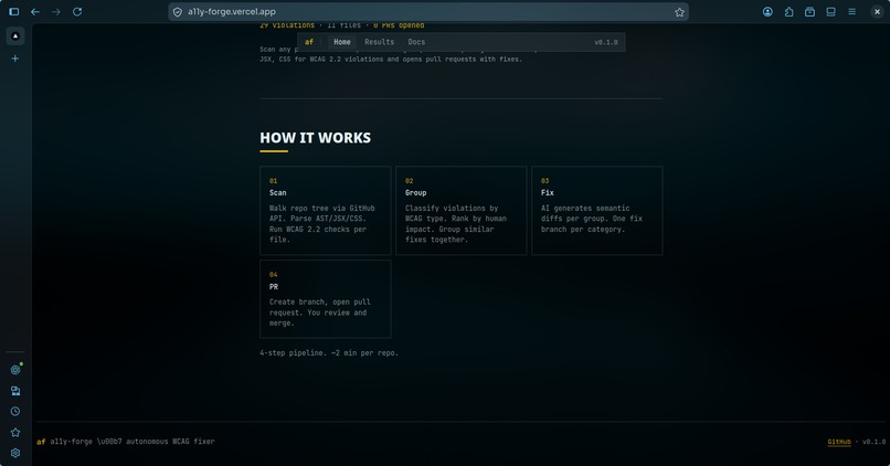 a11y-forge – screenshot 6