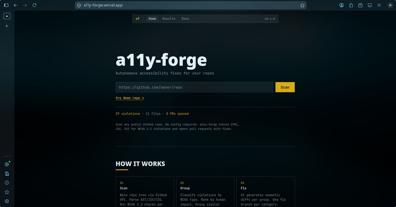 a11y-forge – screenshot 7