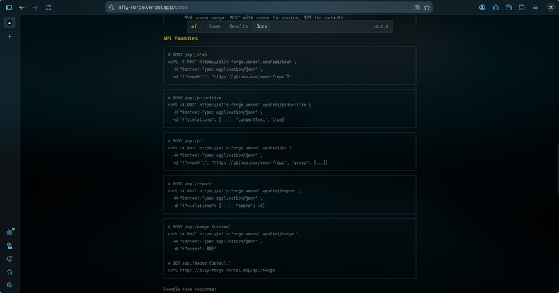 a11y-forge – screenshot 8
