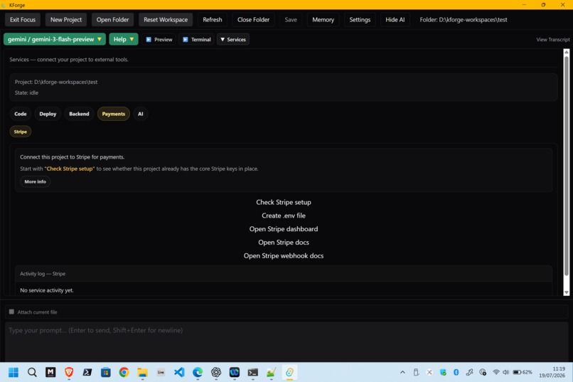 KForge – screenshot 5