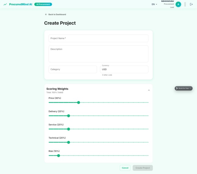 ProcuredMind AI – screenshot 7