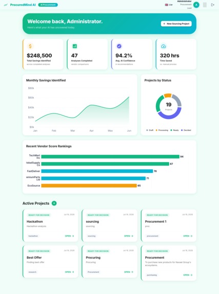 ProcuredMind AI – screenshot 5